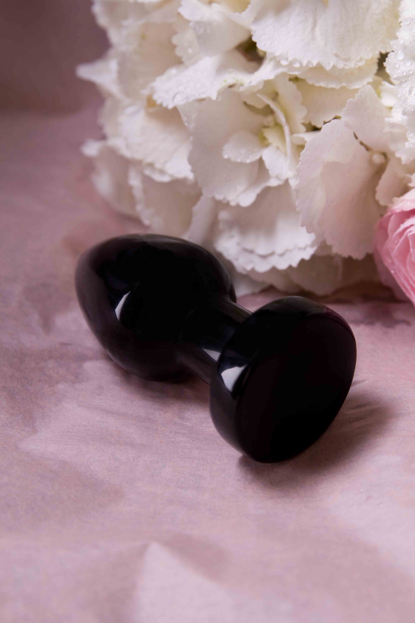 Muladhara - plug obsidienne | Secrets de Shakti